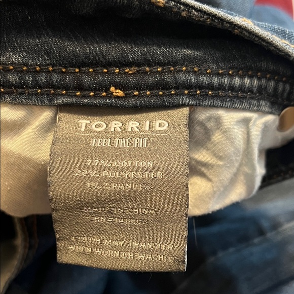 Torrid Luxe Slim Bootcut Jeans - Picture 4 of 5